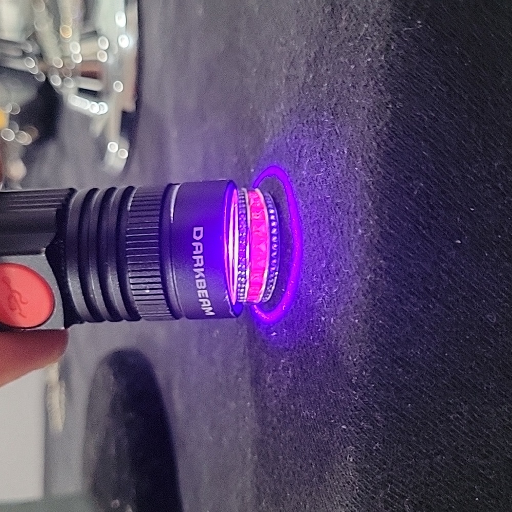 925 Ruby And Diamond Ring Size 6 - image 7